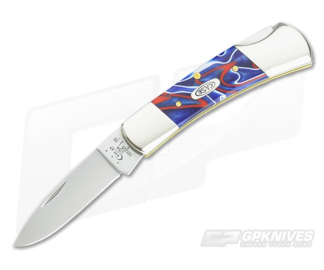 Case Lockback Patriotic Kirinite - CA-11206