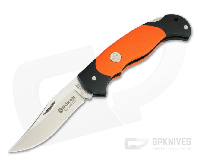 Boker Solingen Scout Lightweight Orange and Black G10 D2 112087 - BO-112087