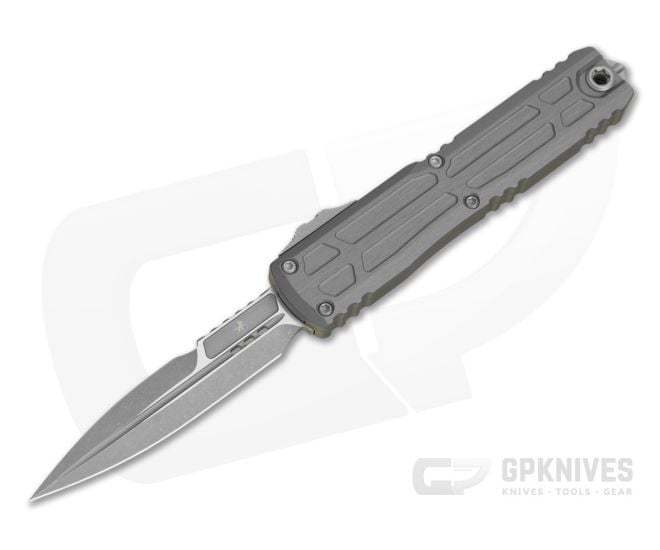 Microtech Ultratech EX-ZBP Bayonet Signature Natural Clear Apocalyptic - MT-1120EX-10APNCS