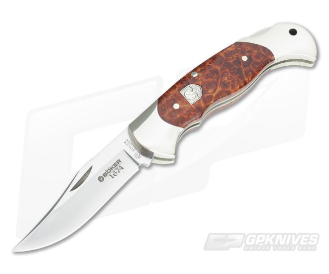 Boker Knives Scout Limited 1674 Amboina Wood 112120 - BO-112120