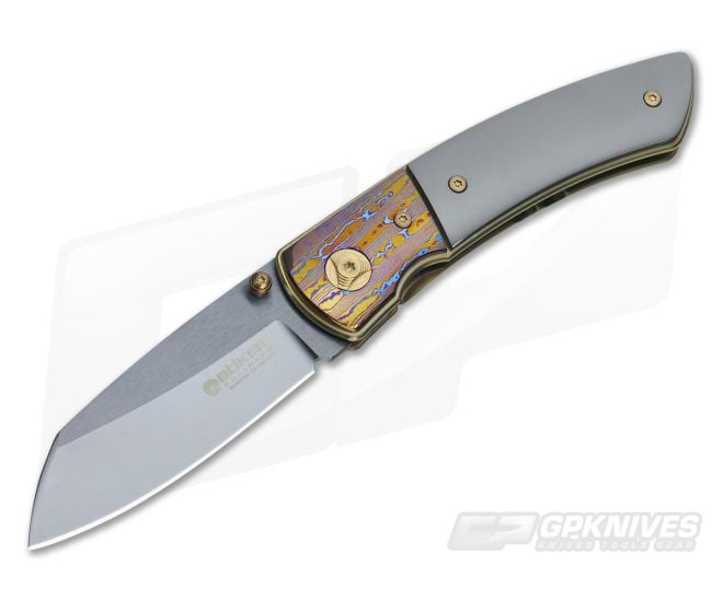 Boker Special Run Model 10 MokuTi Voorhies Zirconium 112653 - BO-112653