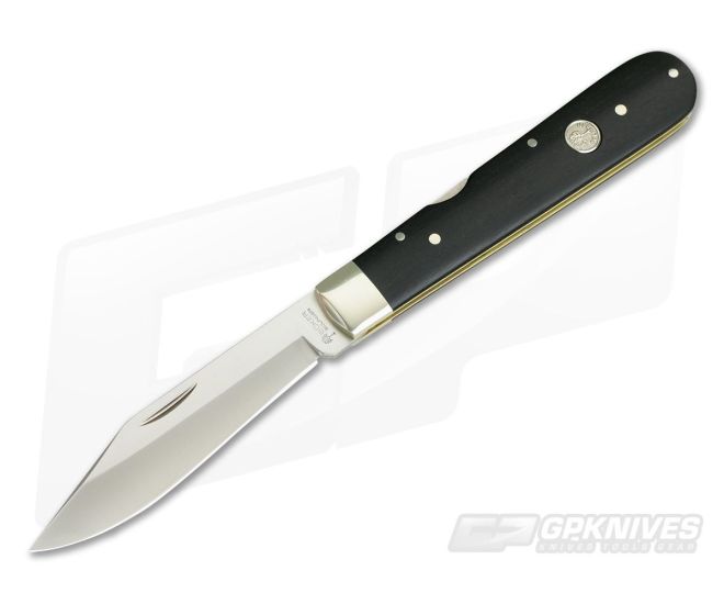 Boker Solingen 1906 Ebony Clip Point Back Lock 113024 - BO-113024