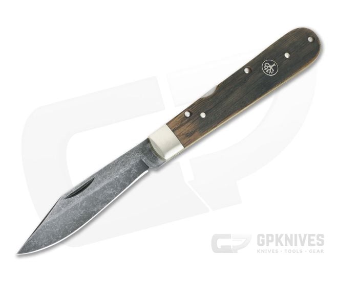 Boker Solingen 1906 Castle Burg Limited Ancient Oak Acid Washed O1 Back Lock Jackknife 113324 - BO-113324