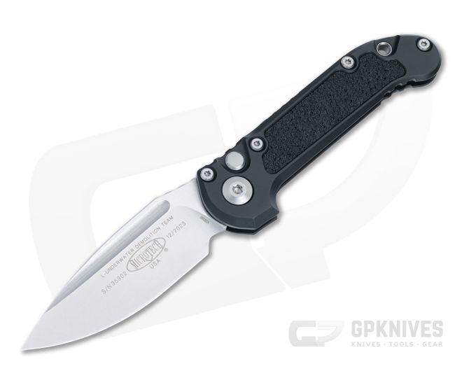 Microtech LUDT Gen III Automatic Knife Stonewashed M390MK 1135-10 - MT-1135-10