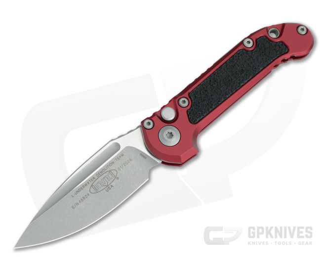 Microtech LUDT S/E Gen III Merlot Apocalyptic - MT-1135-10APMR