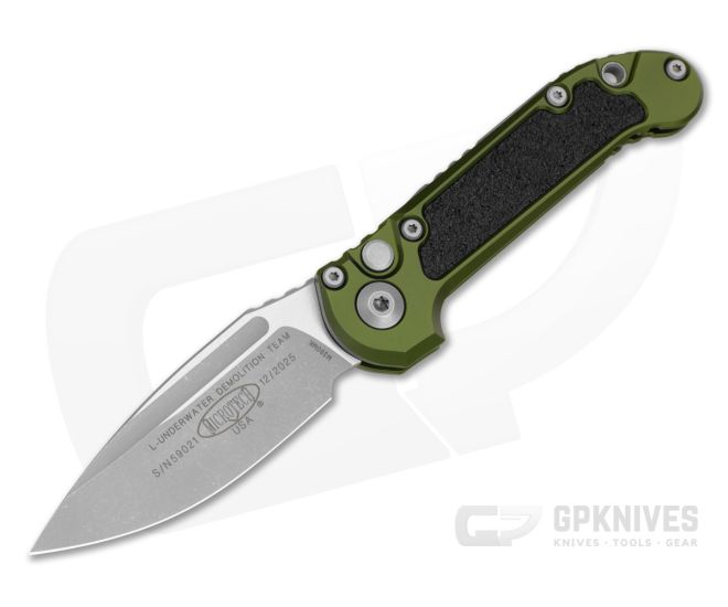 Microtech LUDT S/E Gen III OD Green Apocalyptic - MT-1135-10APOD
