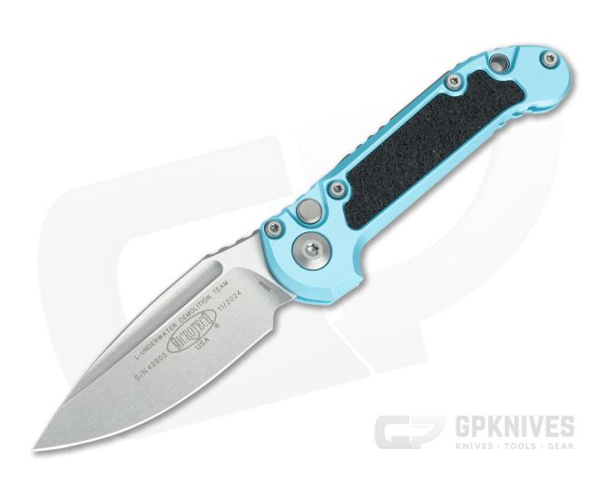 Microtech LUDT S/E Gen III Turquoise Stonewash - MT-1135-10TQ