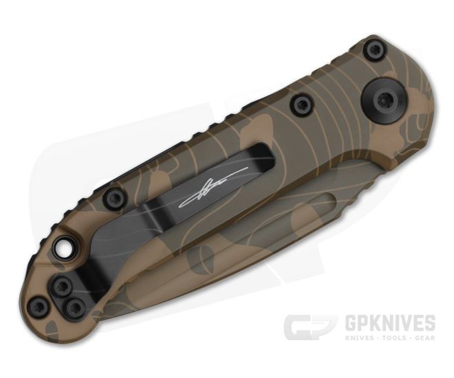Microtech LUDT S/E Gen III - Topo Badlands Camo - Signature 1135S