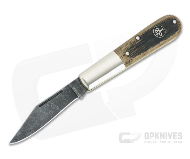 Boker Solingen Barlow Castle Burg Limited Ancient Oak Acid Washed O1 Slip Joint 113941 - BO-113941