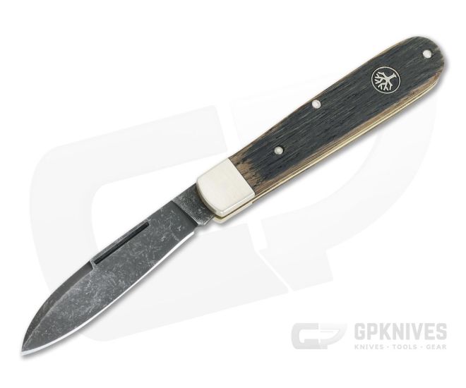 Boker Solingen Barlow Prime Castle Burg Limited Ancient Oak Acid Washed O1 Slip Joint 113942 - BO-113942