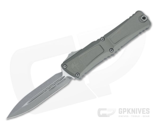 Microtech Combat Troodon D/E Gen III Natural Clear Apocalyptic - MT-1142-10APNC