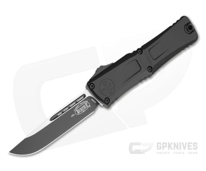 Microtech Combat Troodon S/E Gen III Tactical Black Standard - MT-1143-1T