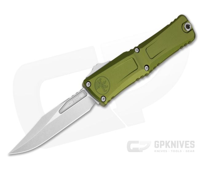 Microtech Combat Troodon Bowie Gen III OD Green Stonewash - MT-1146-10OD