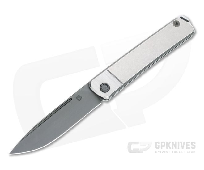 Medford Gentleman Jack PVD S35VN Brushed Bolster Tumbled Titanium Slip Joint MKT114 - MKT-MKT114
