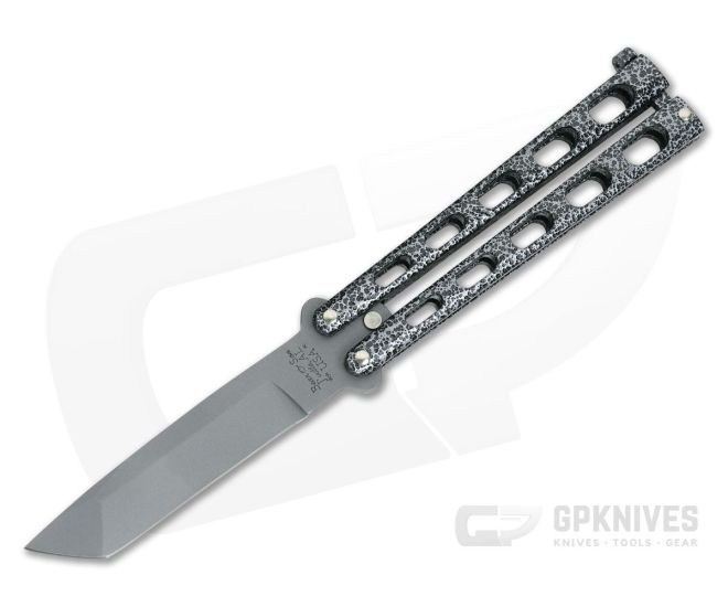 Bear and Son Silver Vein Butterfly Tanto 114A - BS-114A