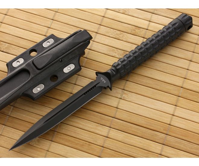 Microtech ADO Dagger Black Plain - MT-115-1