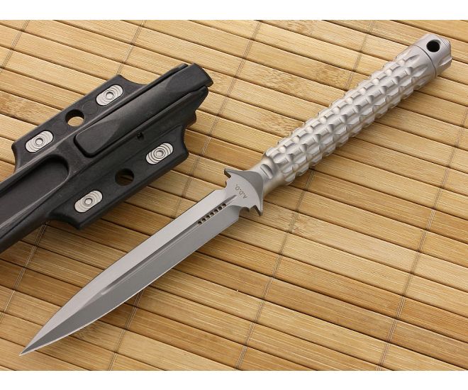 Microtech ADO Dagger Bead Blast Plain - MT-115-7