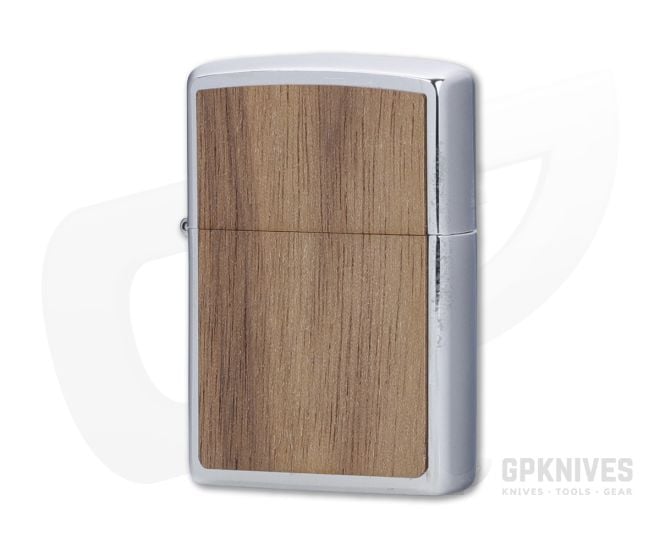Zippo Windproof Lighter Woodchuck USA Walnut 49039 - ZI-49039