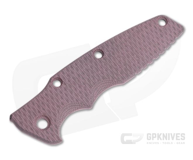 Hinderer Knives Eklipse Gen 2 Scale Textured Burgundy Micarta - HK-1159