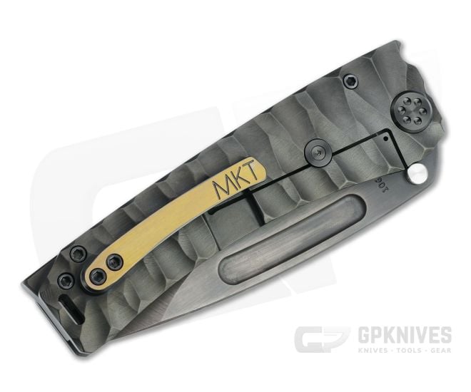 Medford Knives Marauder DP Vulcan 3V PVD Predator Titanium Folding
