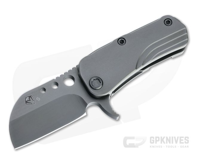 Medford Knives Chunky Monkey All Black PVD S35VN Titanium Frame Lock Flipper - MKT-117