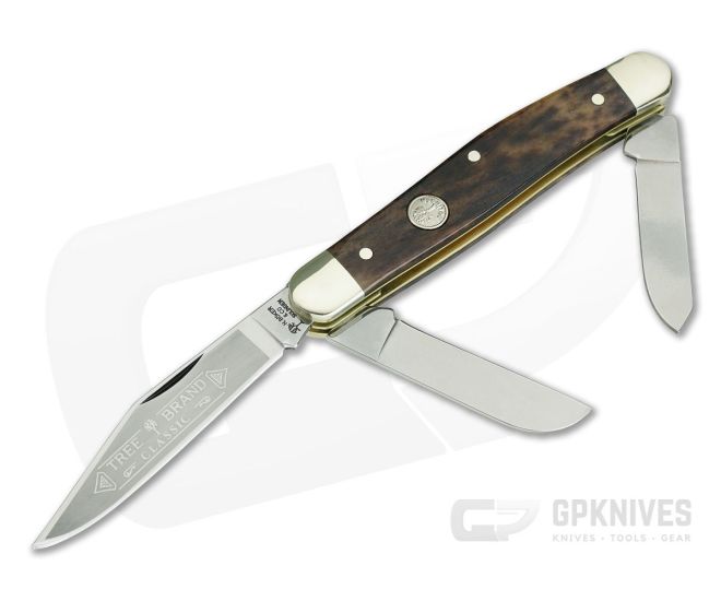 Boker Solingen Stockman Classic Buckskin Bone 117474BK - BO-117474BK