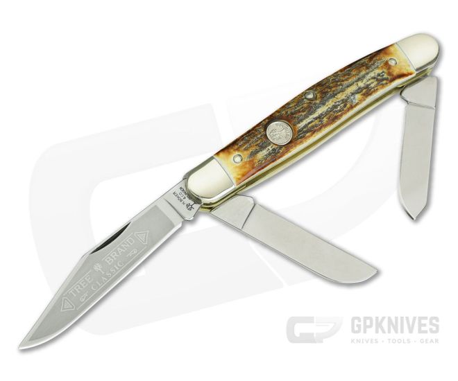 Boker Solingen Stockman Classic Stag 117474HH - BO-117474HH