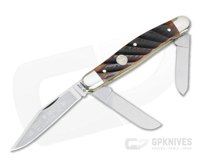 Boker Solingen Stockman Washboard Bone Slip Joint Folder 117474WBB - BO-117474WBB