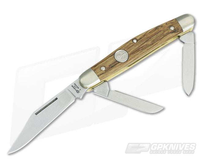 Boker Medium Stockman Oak Series 117588OT - BO-117588OT