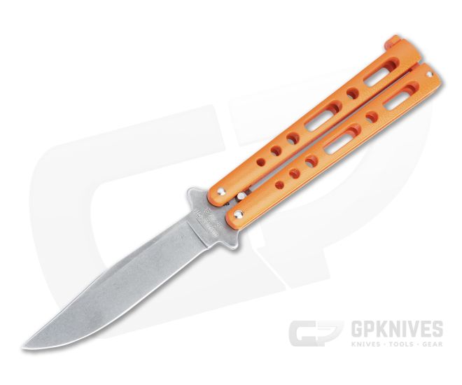 Bear and Son Orange Butterfly Stonewash - BS-117ORSW