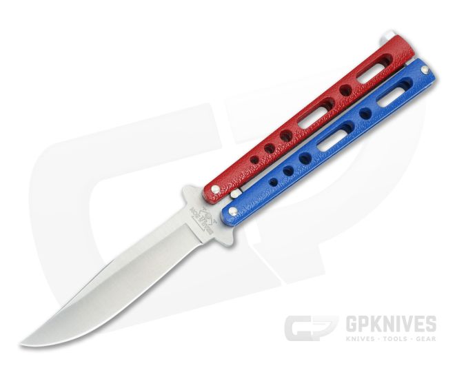 Bear and Son Red White and Blue Butterfly - BS-117RWB