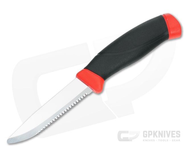 Morakniv Companion Rescue SRT Red Serrated Blunt Tip Stainless Steel 11828 - MO-11828
