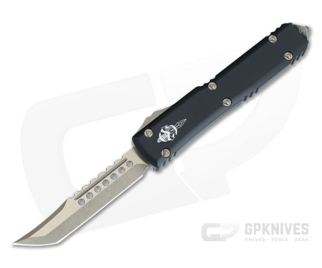 Microtech Ultratech Hellhound Signature Series Bronzed Standard Automatic 119-13S - MT-119-13S