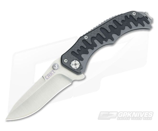 CRKT Drip Tighe Outburst Assist Plain Edge 1190 - CRKT-1190