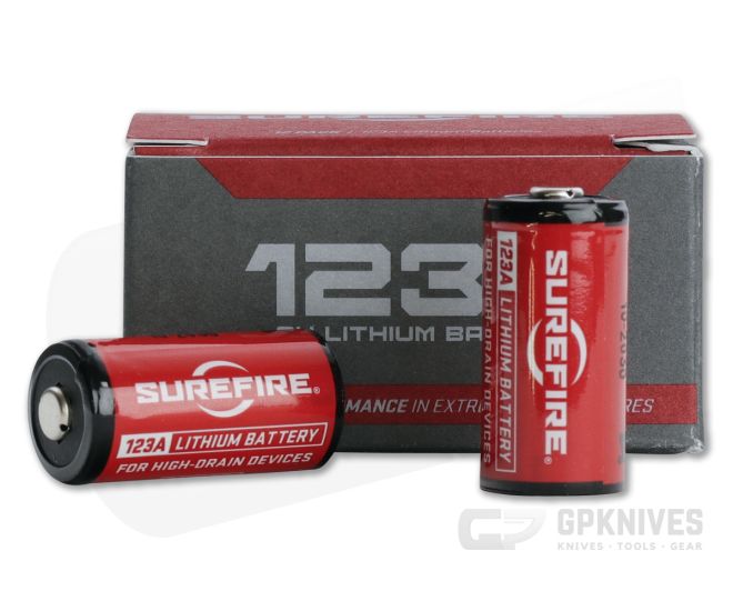 Surefire 123A Lithium Batteries Box of 12 - SF-12-BB