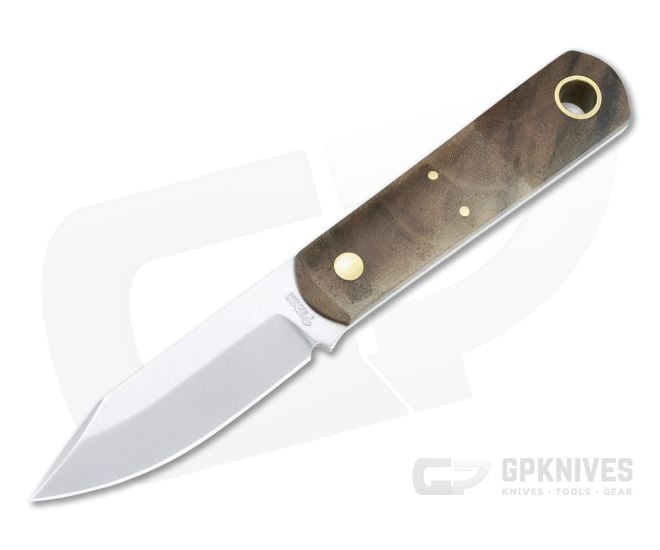Boker Solingen Burnley Barlow BFF Satin AEB-L Walnut Fixed Blade 120506 - BO-120506