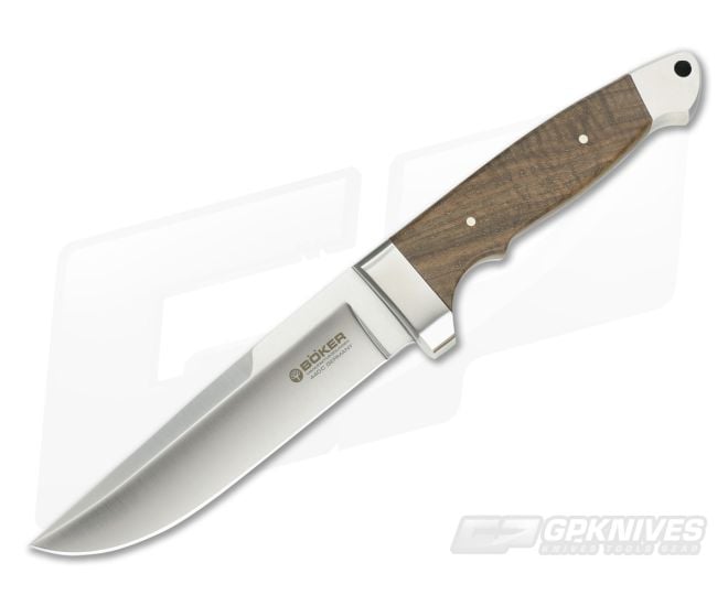 Boker Vollintegral XL Walnut Wood Fixed Blade - BO-120638