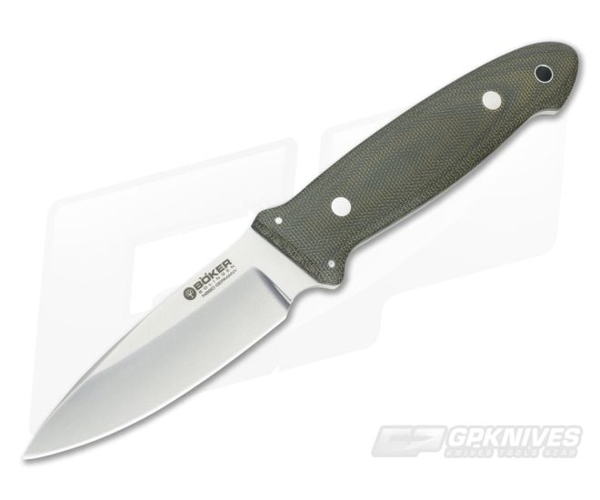 Boker Cub Burnley Green Canvas Fixed Blade 120661 - BO-120661
