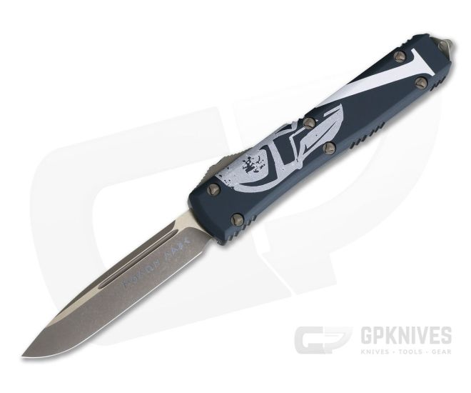 Microtech Ultratech CC Molon Labe Bronze Apocalyptic Drop Point OTF Automatic Knife 121-13ML - MT-121-13CCML