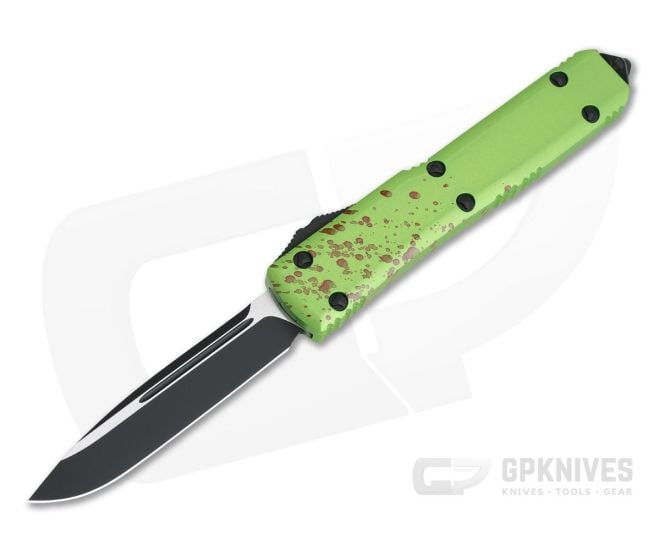 Microtech Ultratech Zombie CC Black Drop Point OTF Automatic Knife 121-1CCZ - MT-121-1CCZ