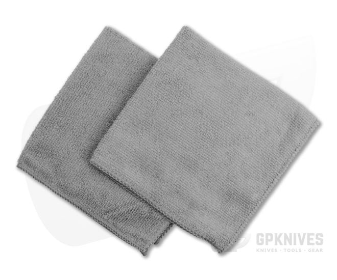 Flitz 12" x 12" Microfiber Polishing Cloths (2 Pack) MC1212-2-TVC - FZ-MC1212-2-TVC