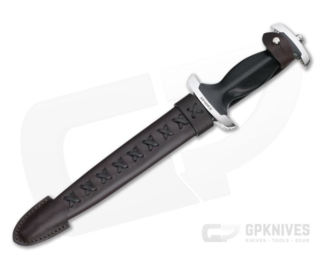 Boker Solingen Swiss Dagger Nichols Mosaic Damascus Ebony Wood