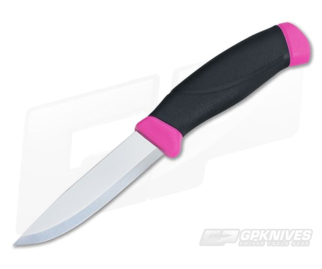 Mora of Sweden Companion Magenta Pink Fixed Knife Stainless Blade 14486 - MO-14486