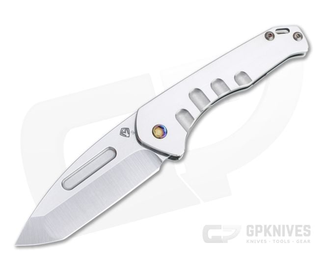 Medford Praetorian Slim Tanto Tumbled S35VN Titanium Frame Lock Folder - MKT-121