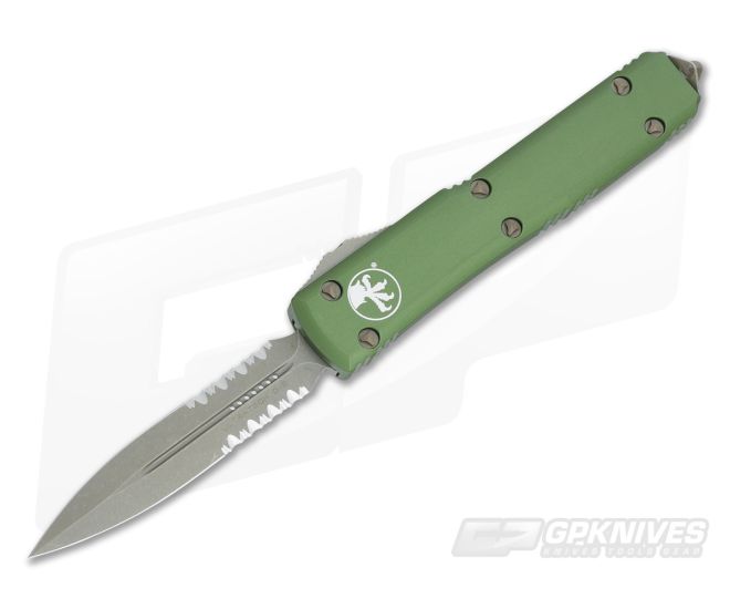 Microtech Ultratech OD Bronze CC Serrated OTF 122-14CCOD - MT-122-14CCOD