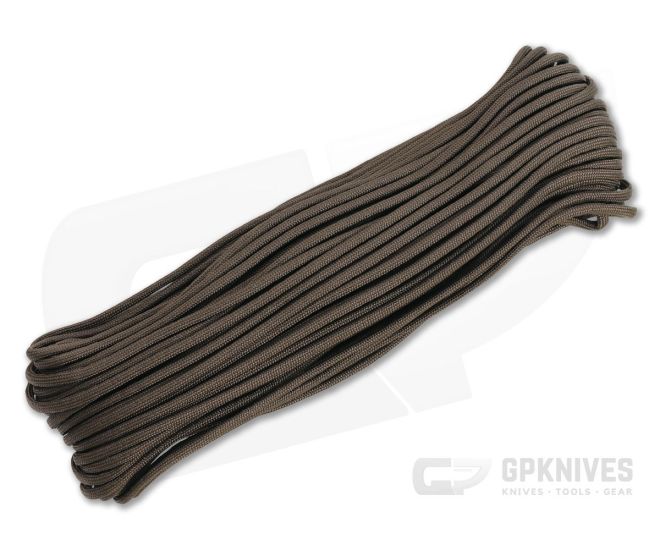 550 Paracord Chocolate Brown 100 Feet - AC-122