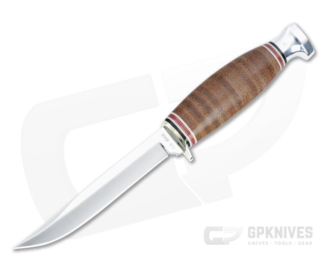 Kabar Little Finn Leather Handle Fixed Blade 1226 - KA-1226