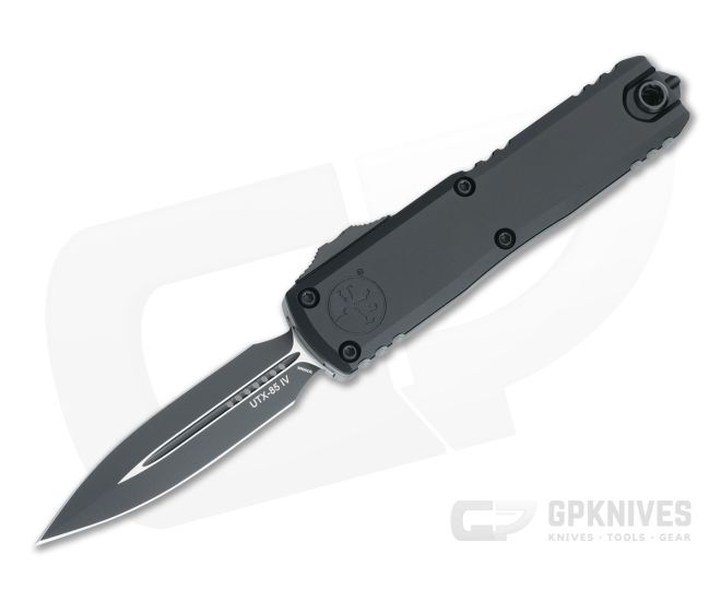 Microtech UTX-85 D/E Gen IV Tactical Black Standard - MT-12324-1T