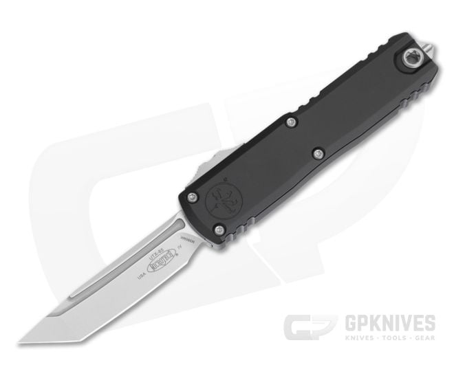 Microtech UTX-85 T/E Gen IV Black Stonewash - MT-12334-10