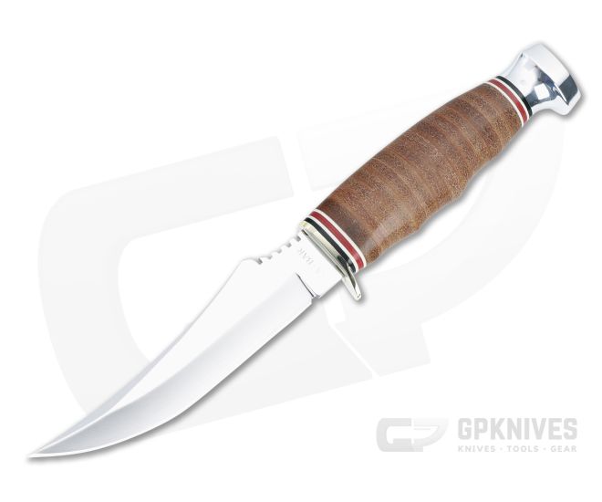 Kabar Skinner Leather Handle Fixed Blade 1233 - KA-1233